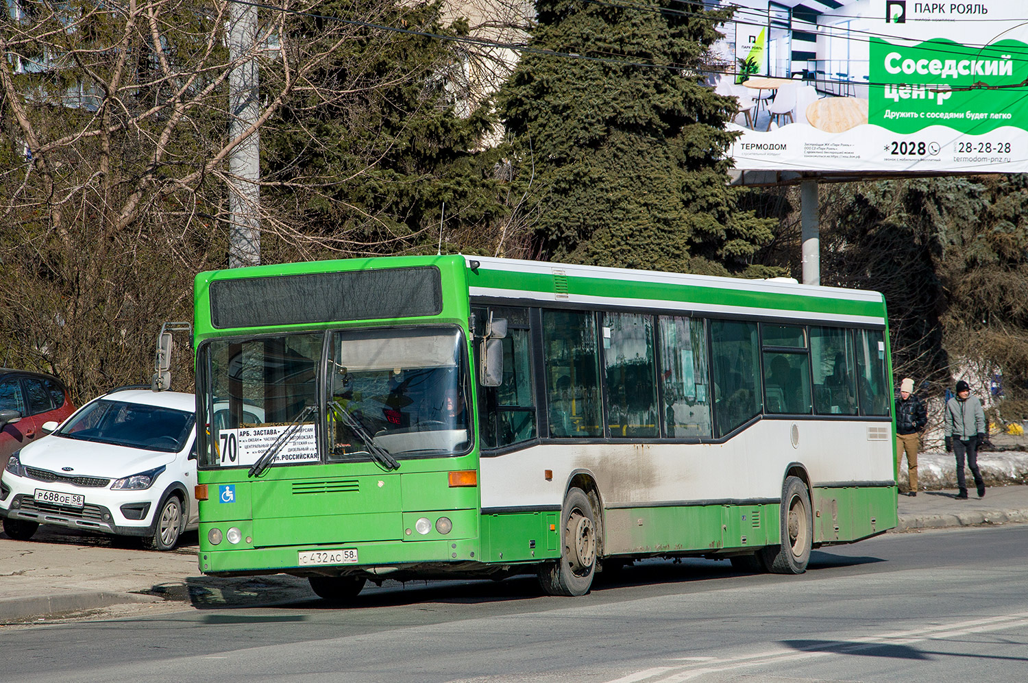 Пензенская область, Mercedes-Benz O405N2 (SAM) № С 432 АС 58