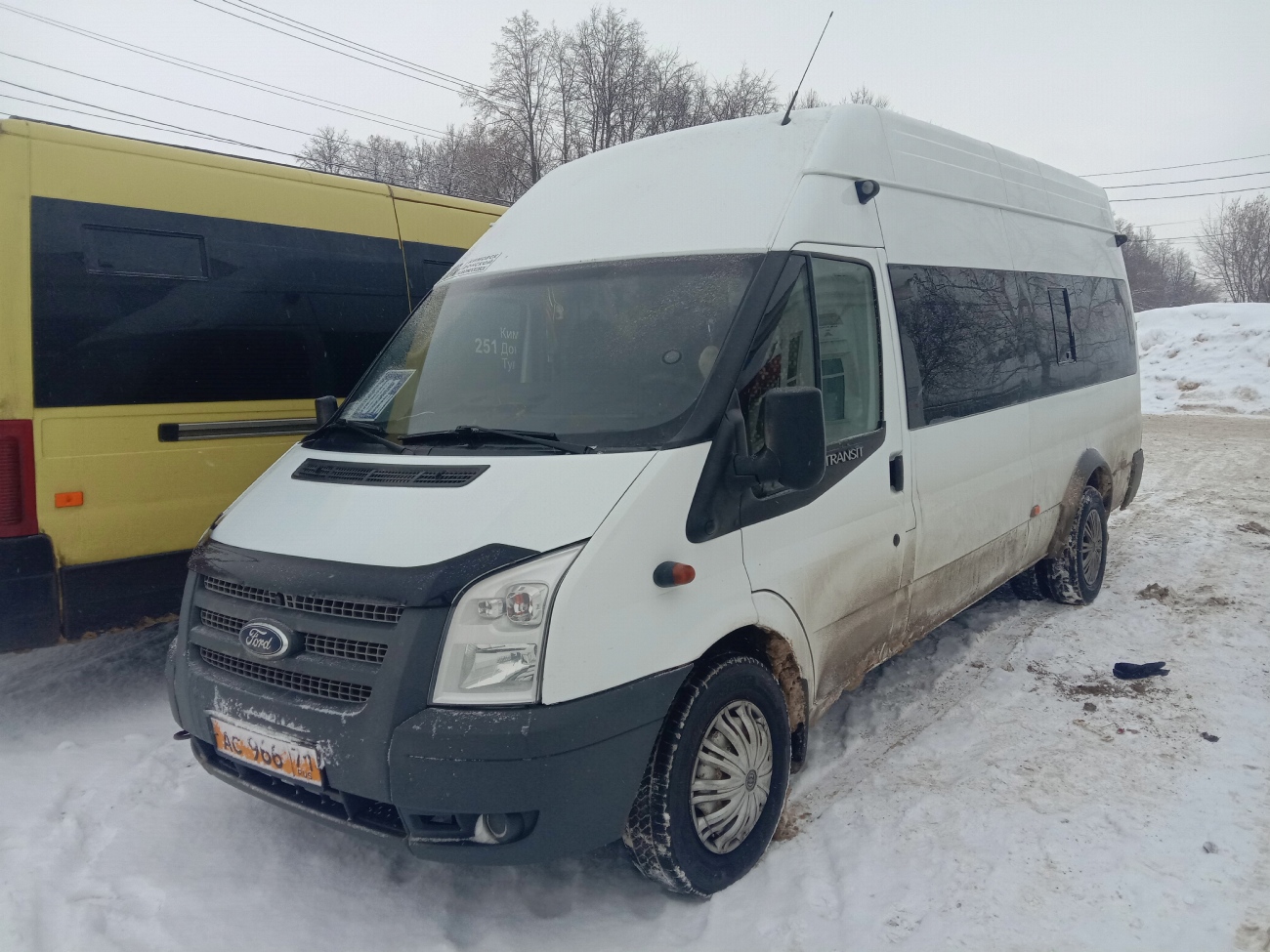 Тульская область, Нижегородец-222709  (Ford Transit) № АС 966 71