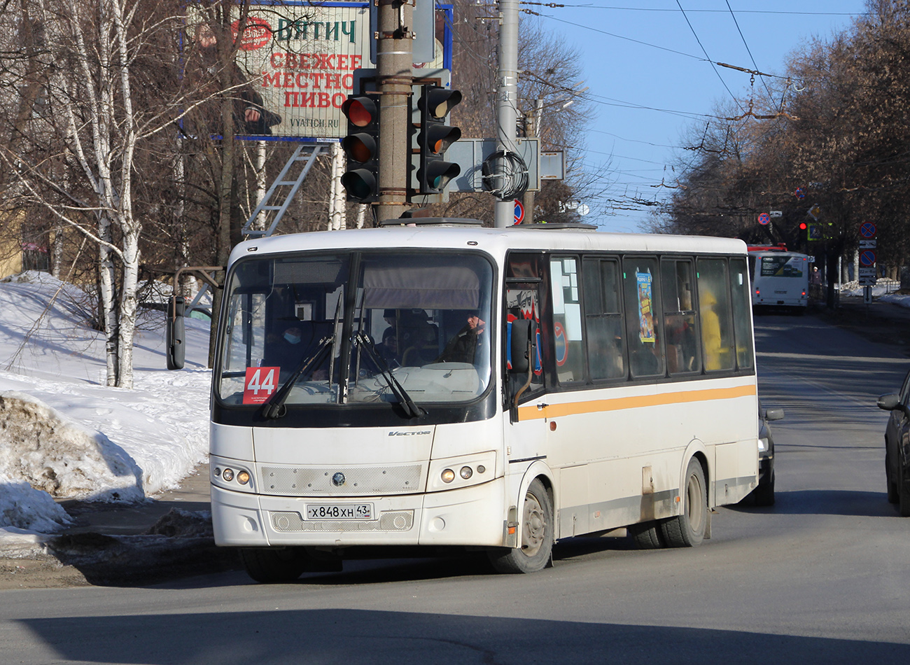 Кировская область, ПАЗ-320412-05 "Вектор" № Х 848 ХН 43