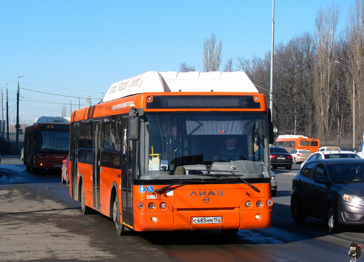 Nizhegorodskaya region, LiAZ-5292.67 (CNG) Nr. 21467