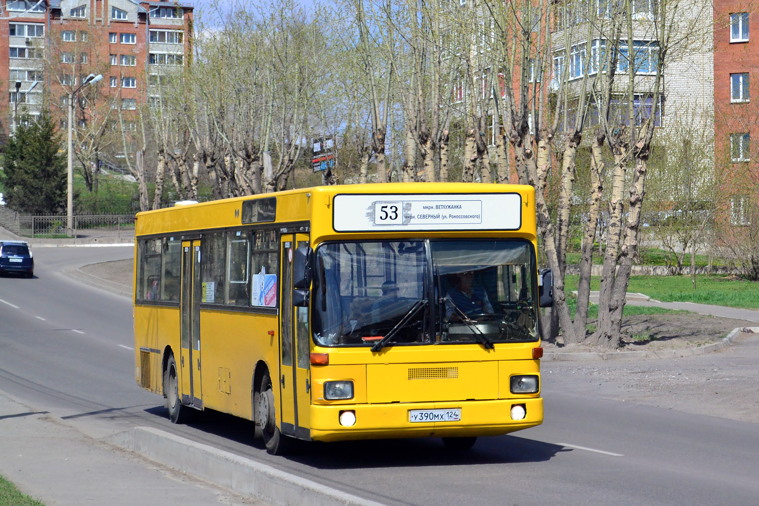 Красноярский край, MAN 791 SL202 № У 390 МХ 124