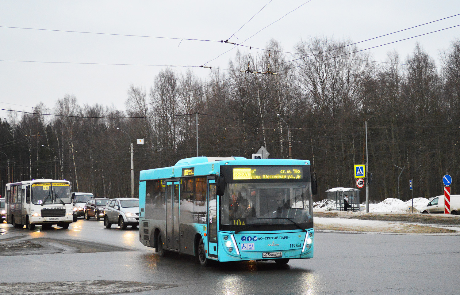 Санкт-Петербург, МАЗ-206.945 № М 754 НА 198