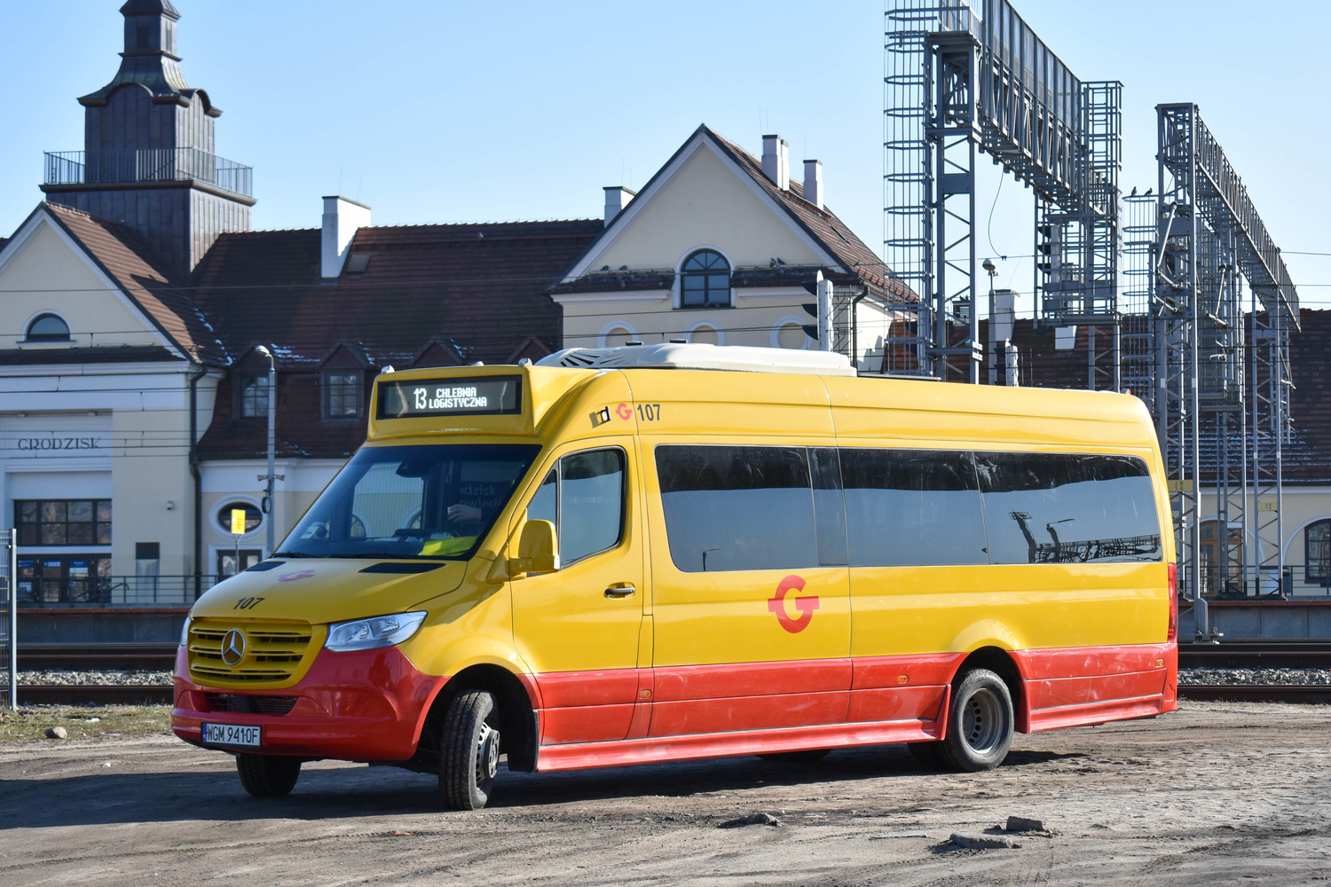 Польша, Mercus MB Sprinter City № 107