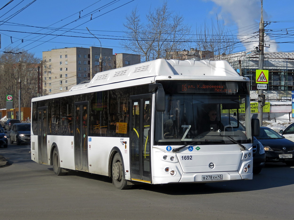 Кировская область, ЛиАЗ-5292.67 (CNG) № х692