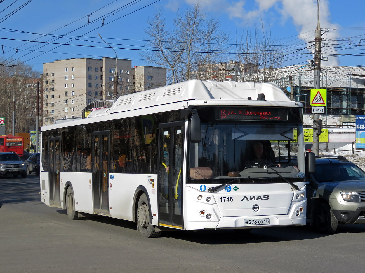 Кировская область, ЛиАЗ-5292.67 (CNG) № х746