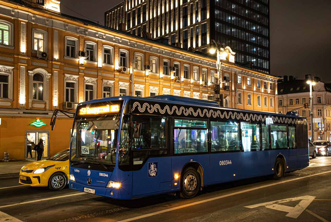 Москва, Mercedes-Benz Conecto II № 080344