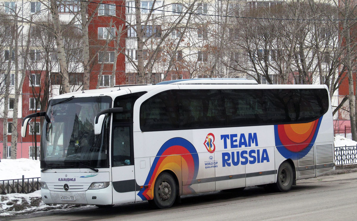 Пермский край, Mercedes-Benz O580-15RHD Travego № А 503 ТХ 159