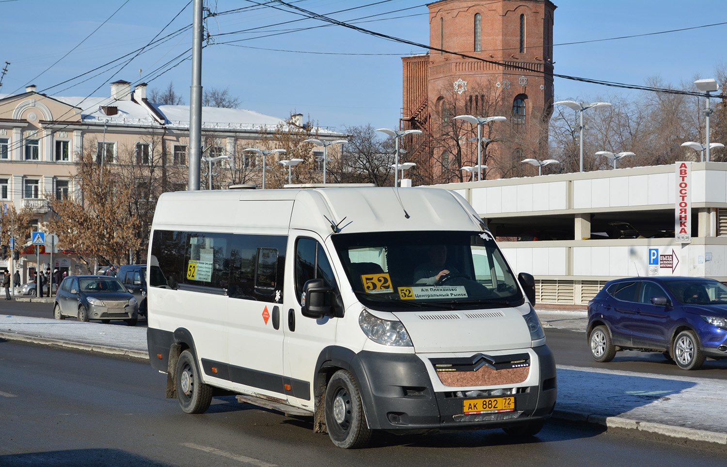 Тюменская область, Авто Вектор 454222 (Citroёn Jumper) № АК 882 72