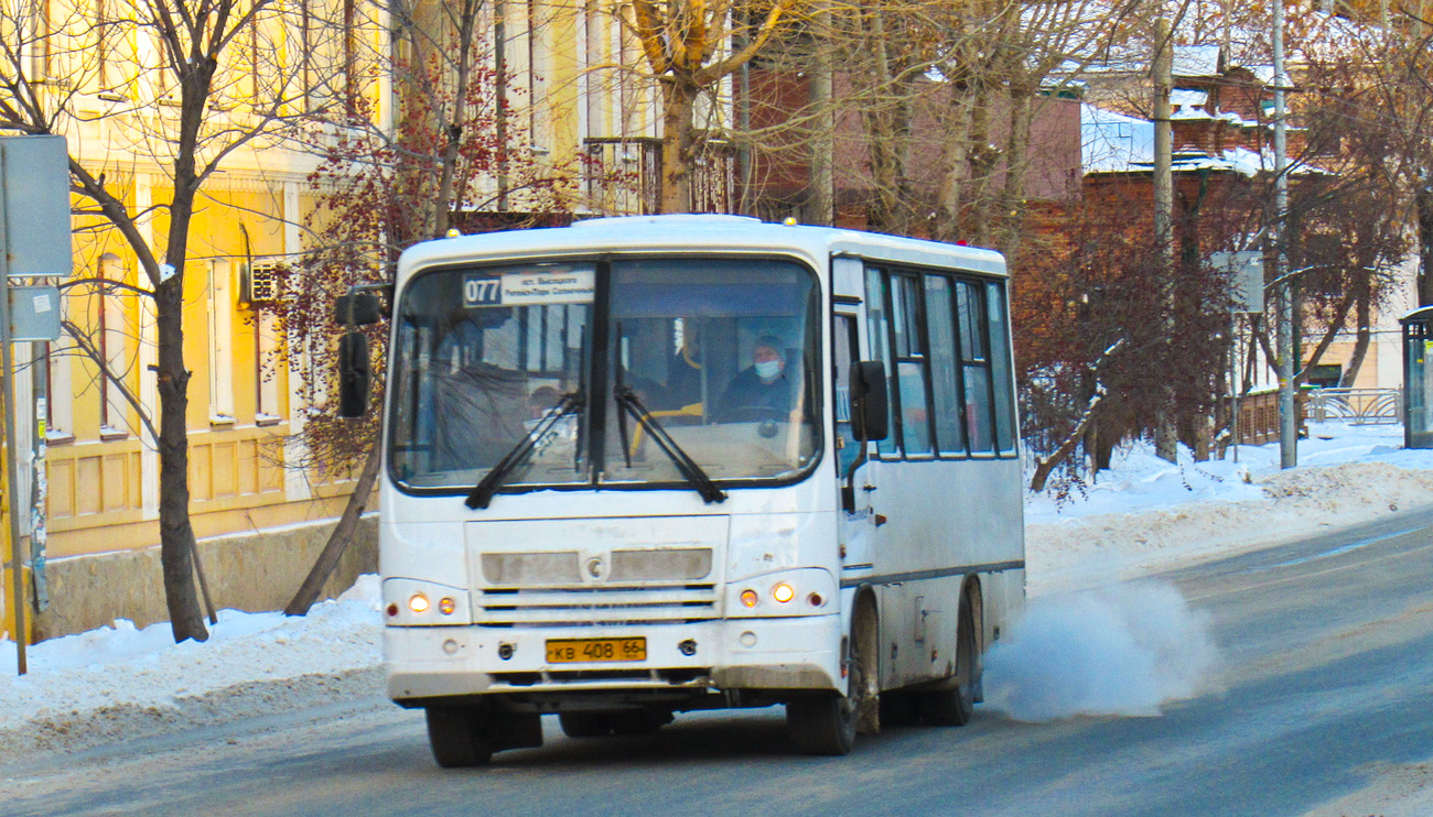 Свердловская область, ПАЗ-320402-05 № КВ 408 66