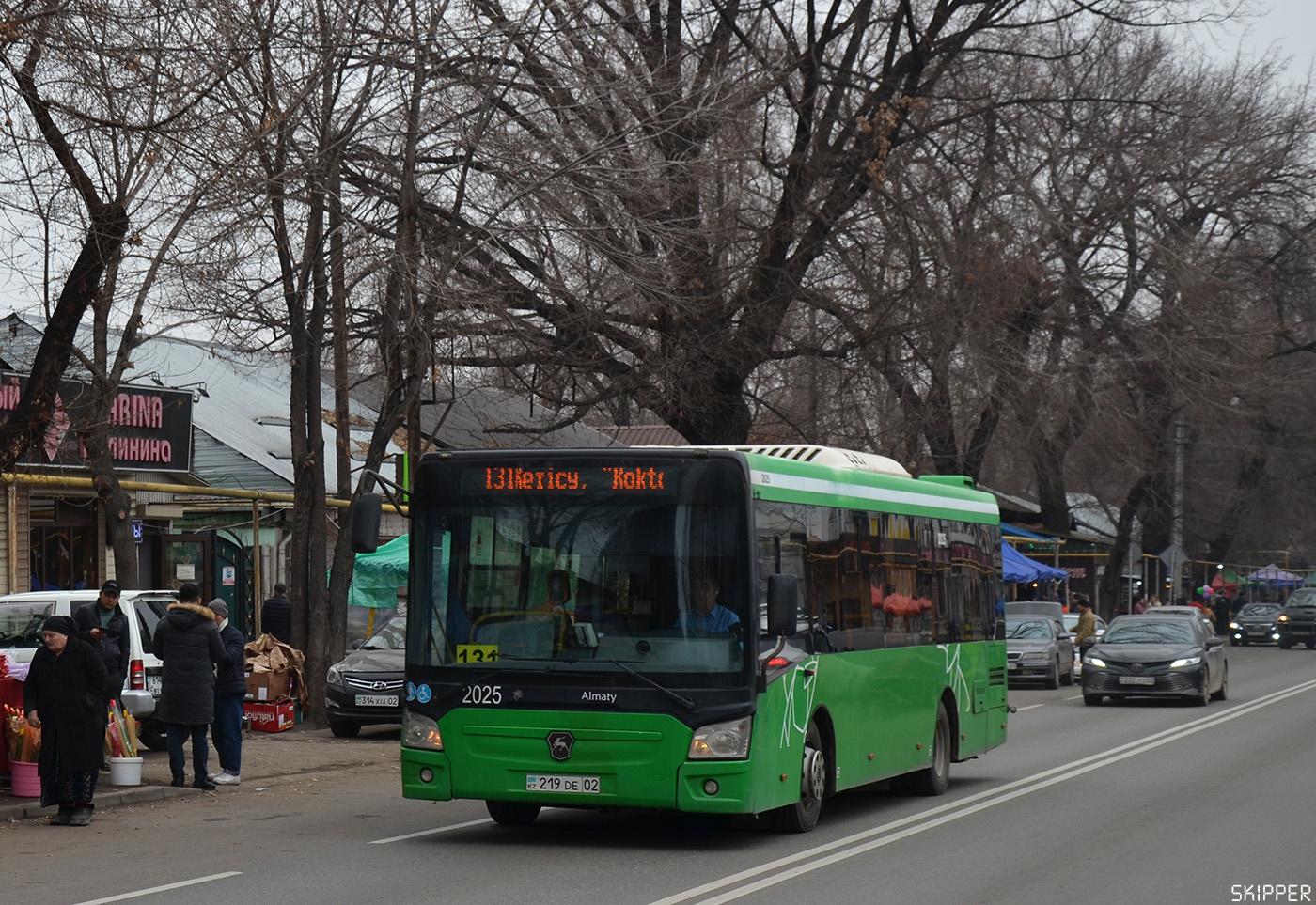 Almaty, LiAZ-4292.60 (1-2-1) Nr. 2025