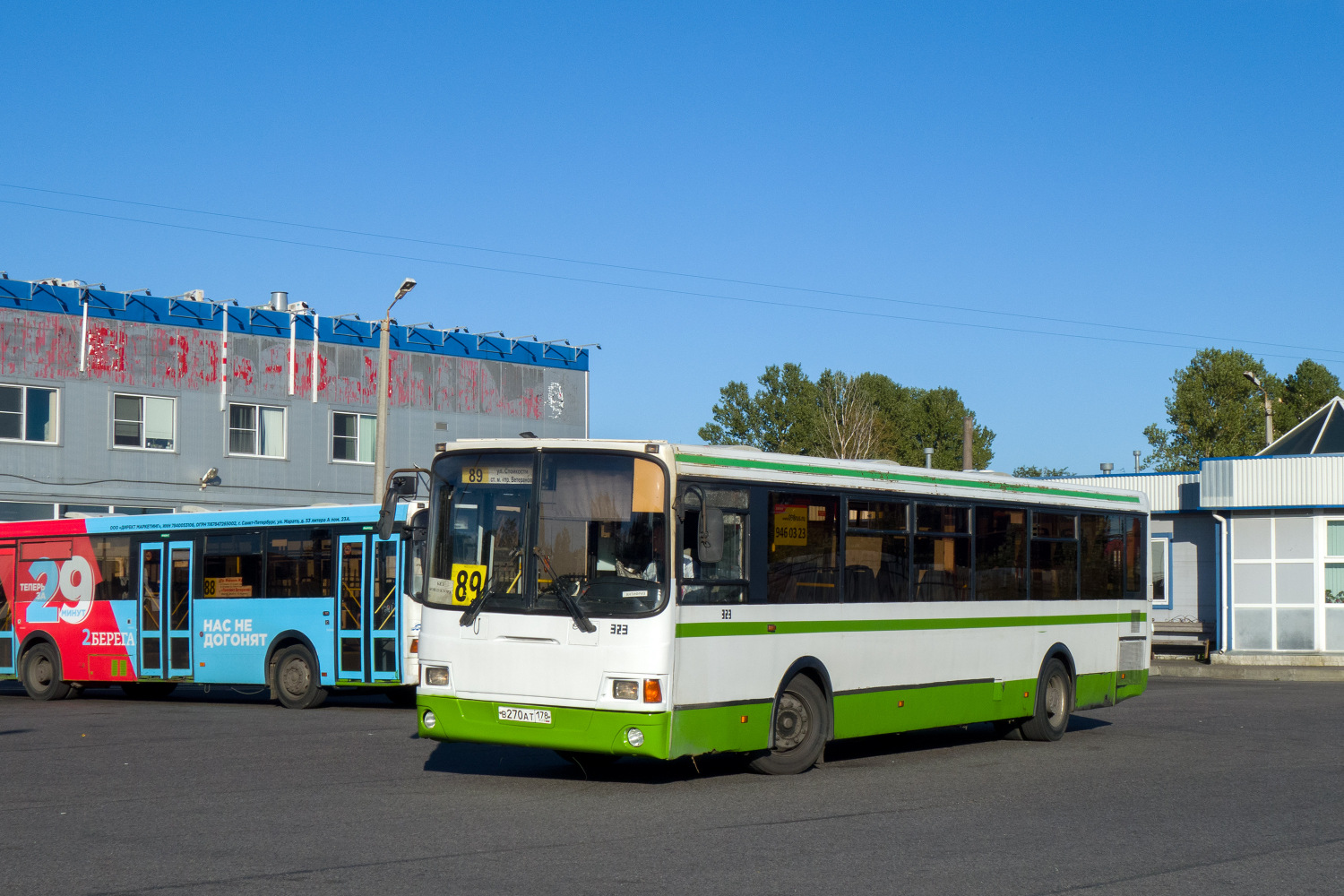 Санкт-Петербург, ЛиАЗ-5293.53 № 323