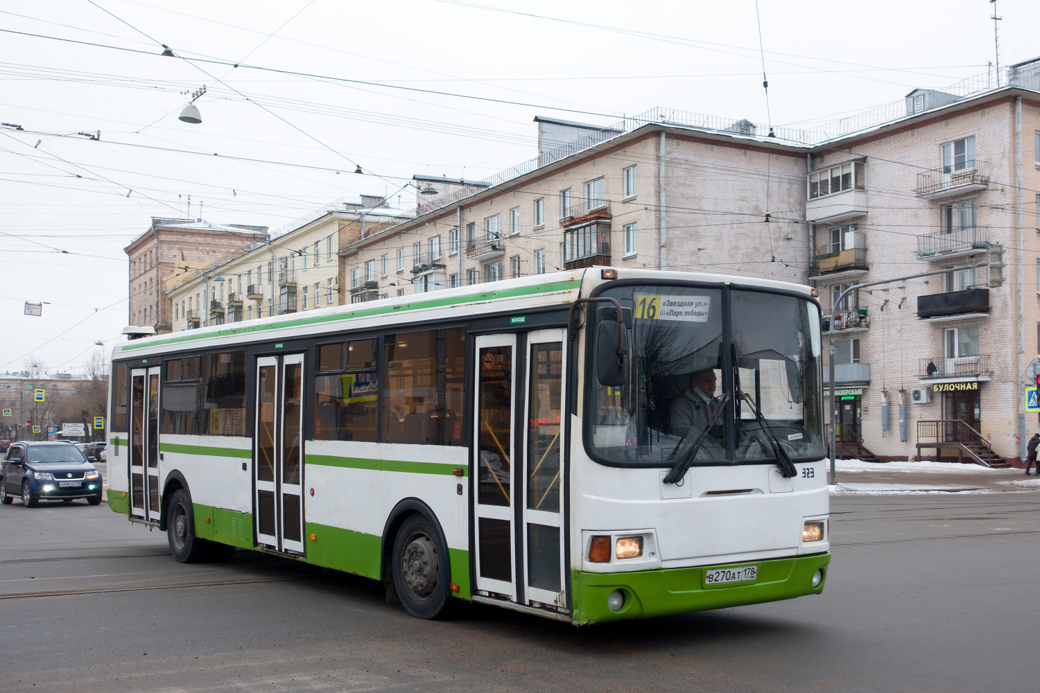 Санкт-Петербург, ЛиАЗ-5293.53 № 323