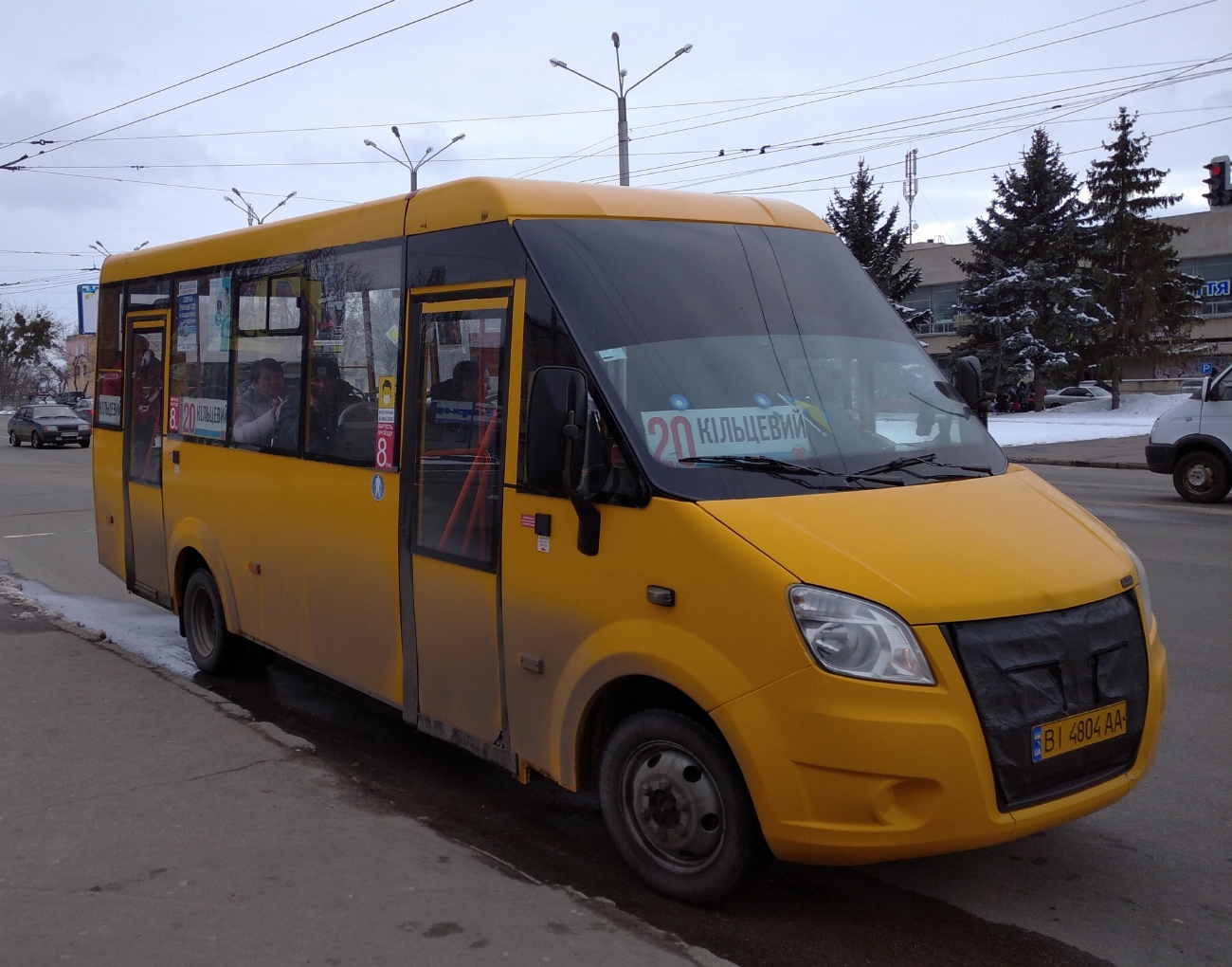 Полтавская область, Рута 25 № BI 4804 AA