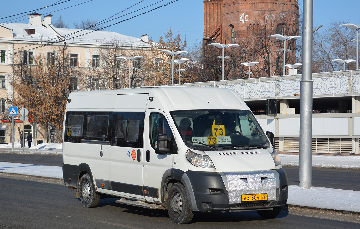 Тюменская область, Нижегородец-FST613 (FIAT Ducato) № АО 304 72