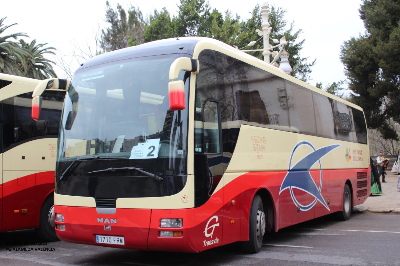 Испания, MAN R07 Lion's Coach RHC444 № 71