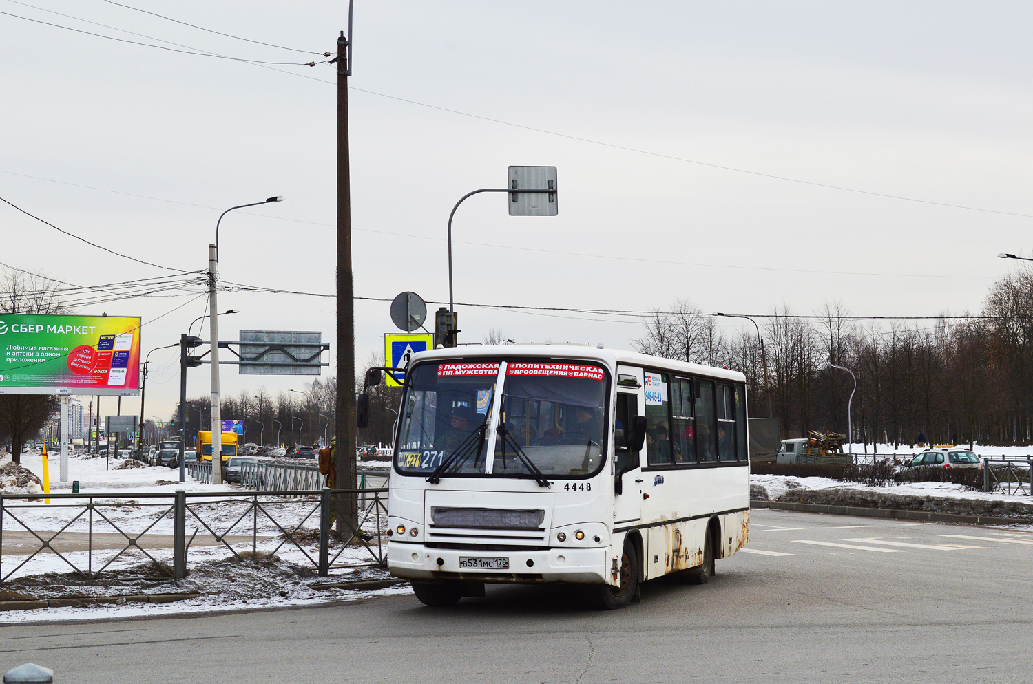 Санкт-Петербург, ПАЗ-320402-05 № n448