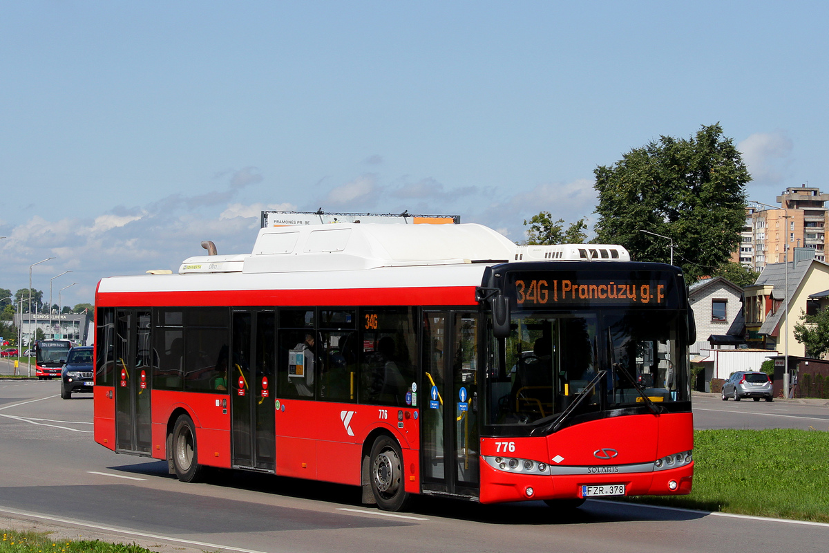 Литва, Solaris Urbino III 12 CNG № 776