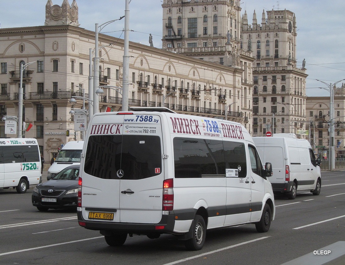 Брестская область, Mercedes-Benz Sprinter W906 314CDI № 1 ТАХ 6966