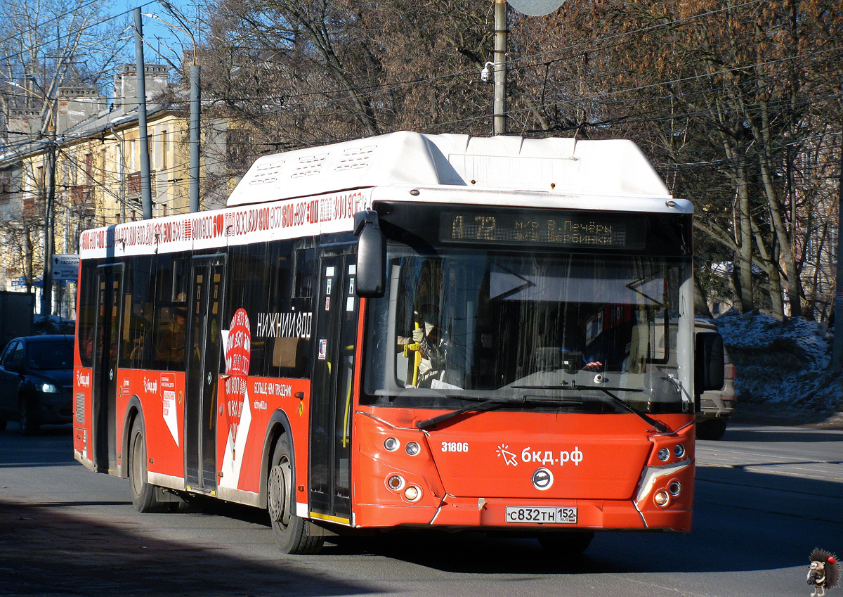 Нижегородская область, ЛиАЗ-5292.67 (CNG) № 31806