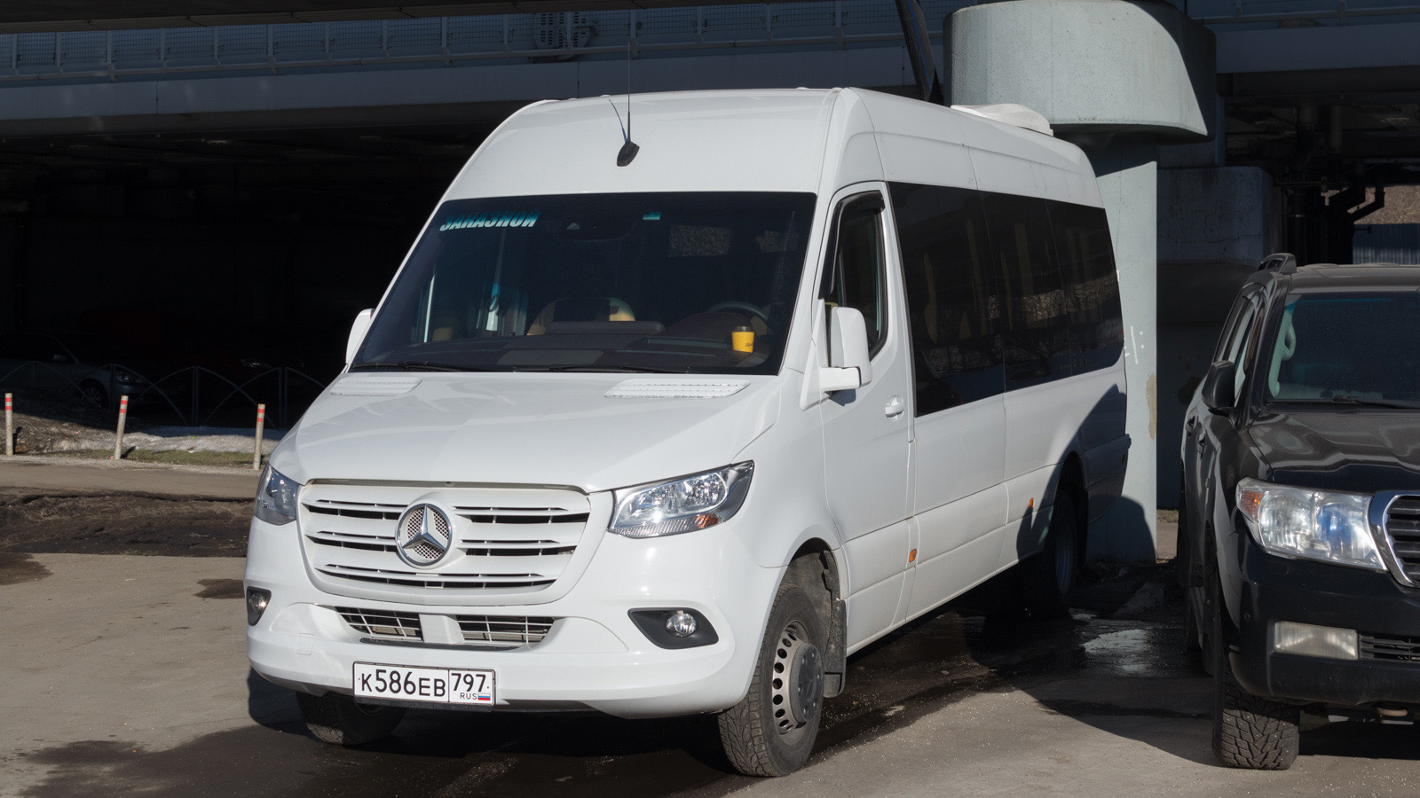 Москва, Mercedes-Benz Sprinter W907 516CDI № К 586 ЕВ 797
