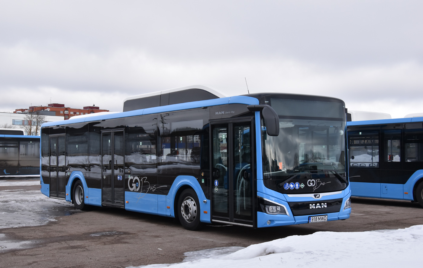 Эстония, MAN 12C Lion's City 12 G NL280 № 918 MWD