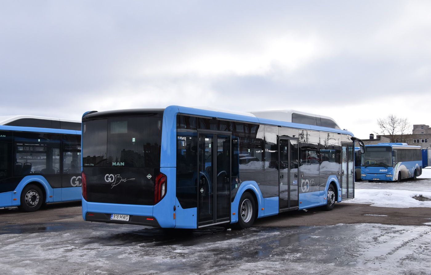 Эстония, MAN 12C Lion's City 12 G NL280 № 918 MWD
