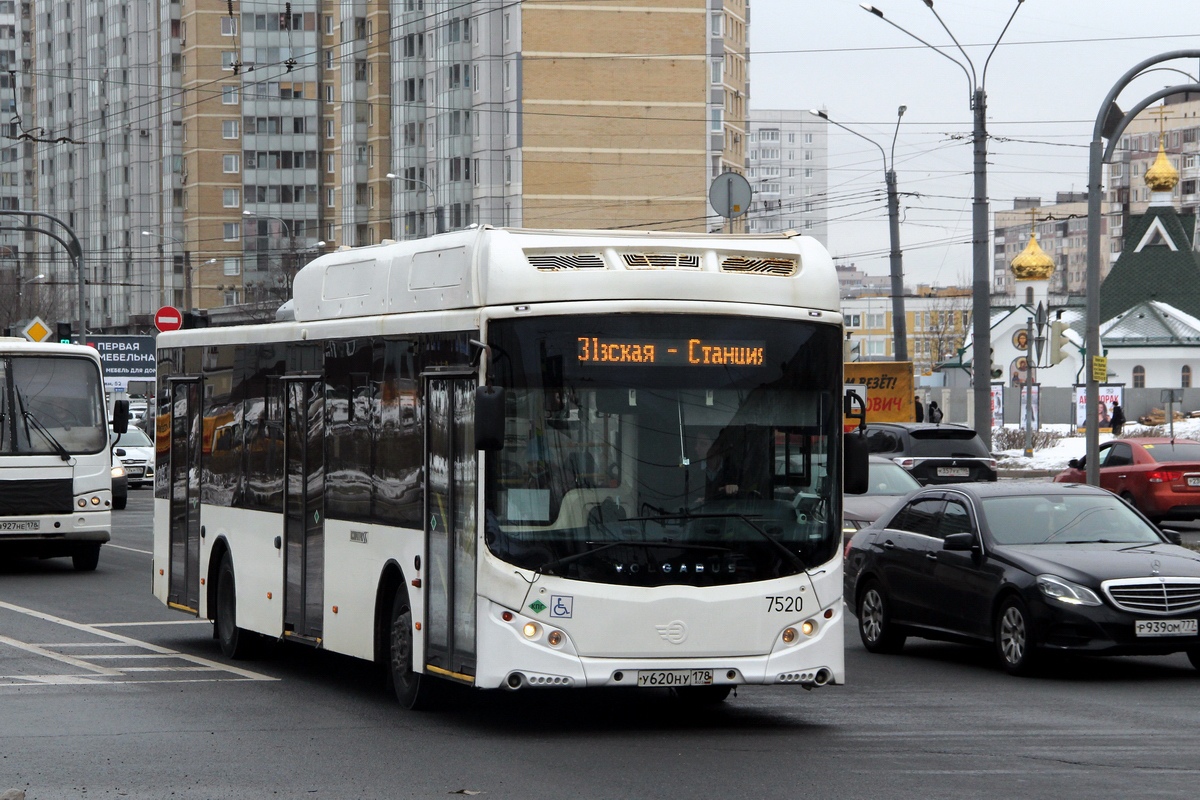 Санкт-Петербург, Volgabus-5270.G2 (CNG) № 7520