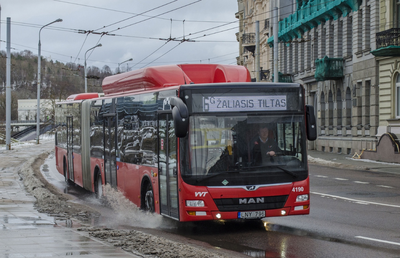 Литва, MAN A23 Lion's City G NG313 CNG № 4190