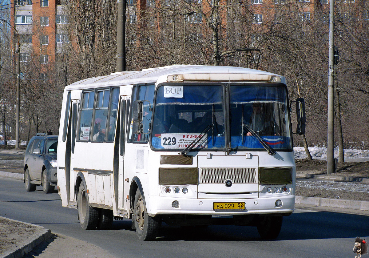 Нижегородская область, ПАЗ-4234-04 № ВА 029 52