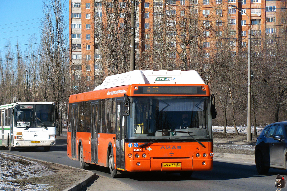 Нижегородская область, ЛиАЗ-5292.67 (CNG) № 15467