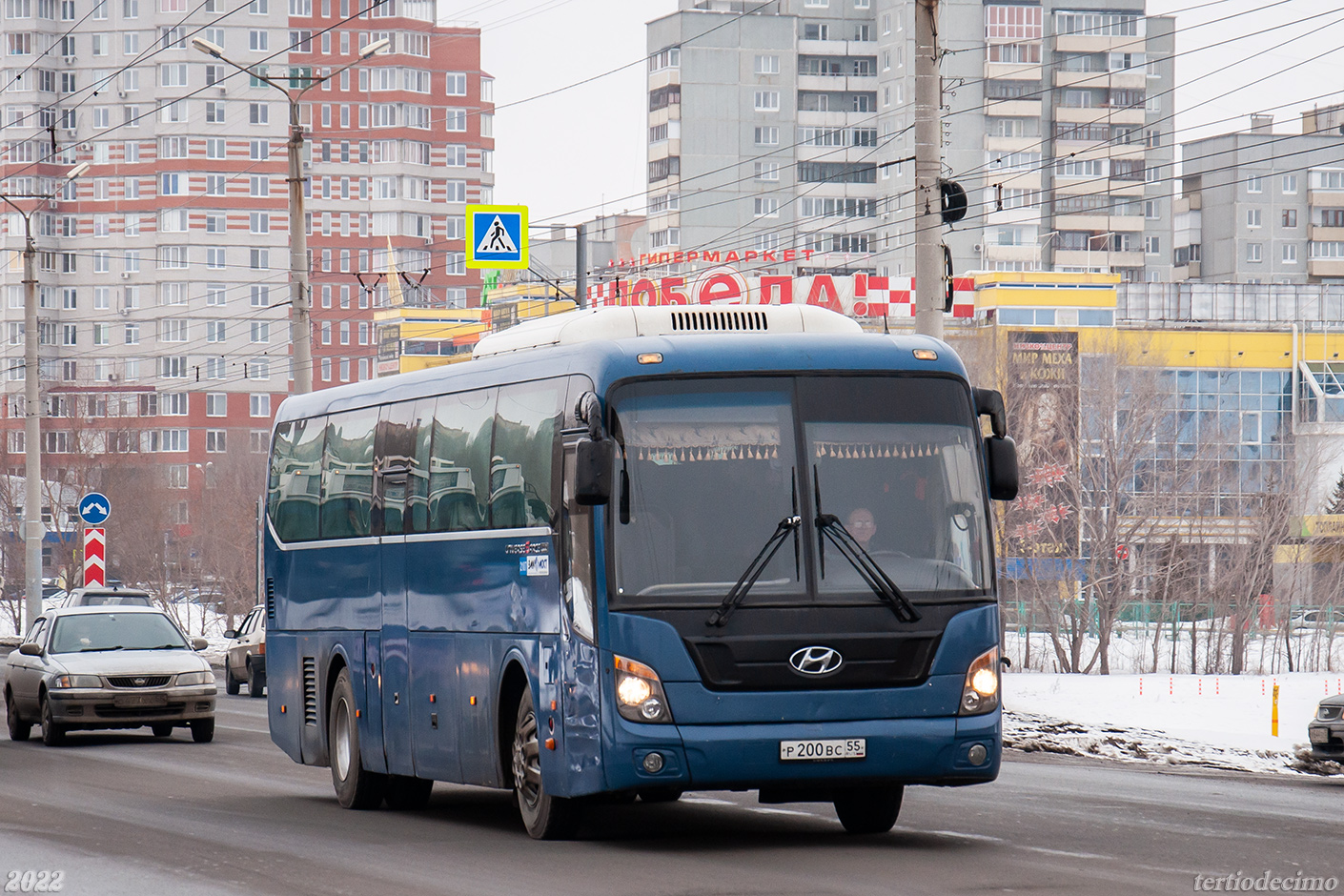 Omszki terület, Hyundai Universe Space Luxury sz.: Р 200 ВС 55