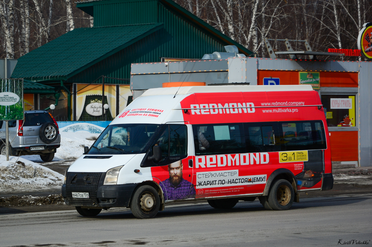 Новосибирская область, Нижегородец-222709  (Ford Transit) № В 467 ОВ 154