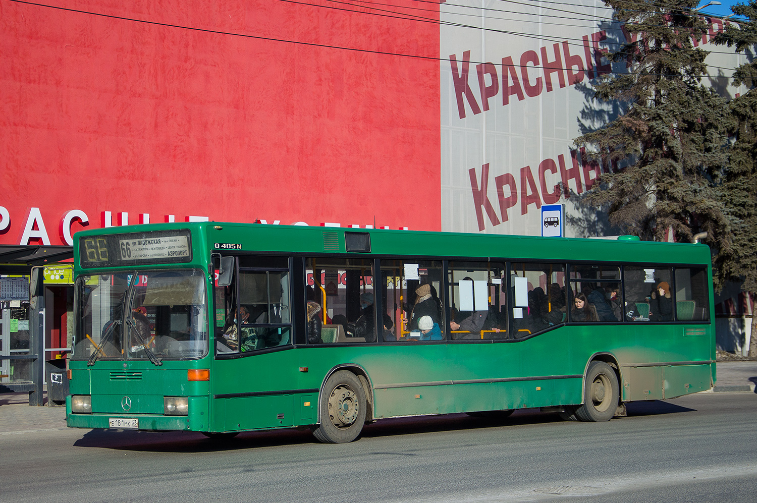 Пензенская область, Mercedes-Benz O405N2 № Е 181 МК 33