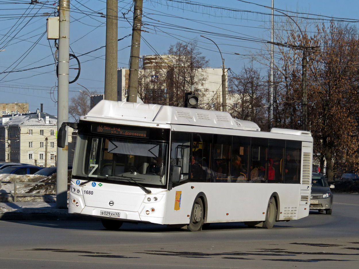 Кировская область, ЛиАЗ-5292.67 (CNG) № х680