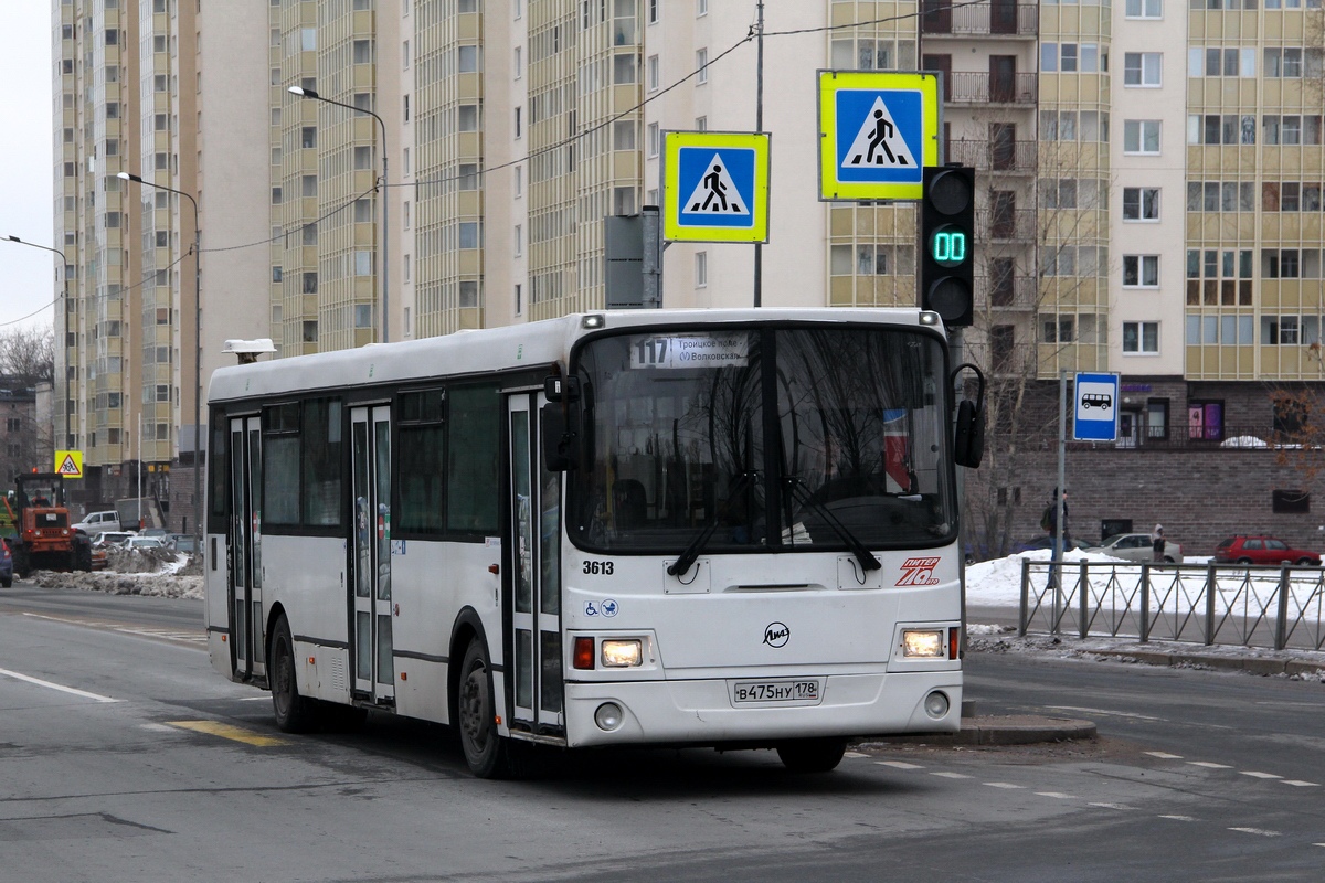 Санкт-Петербург, ЛиАЗ-5293.53 № 3613