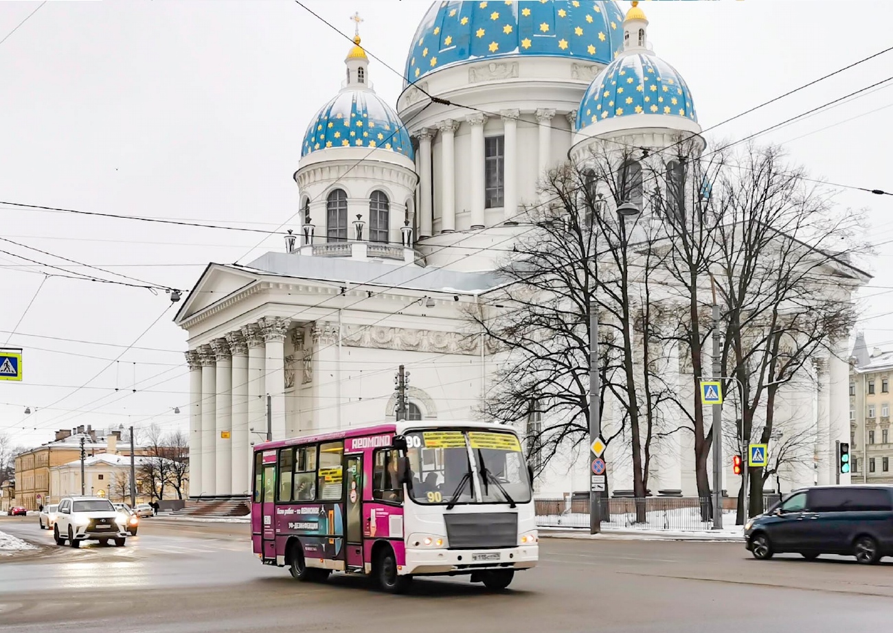 Санкт-Петербург, ПАЗ-320402-05 № 213