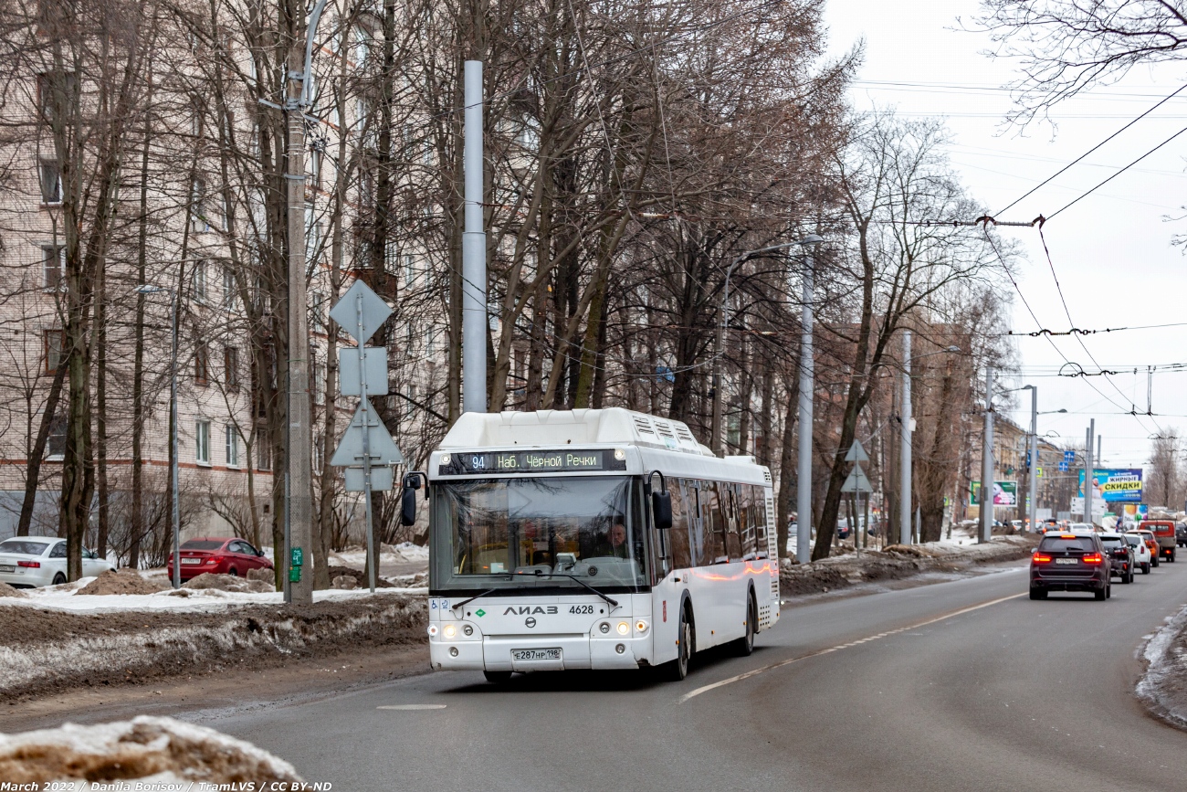 Санкт-Петербург, ЛиАЗ-5292.67 (CNG) № 4628