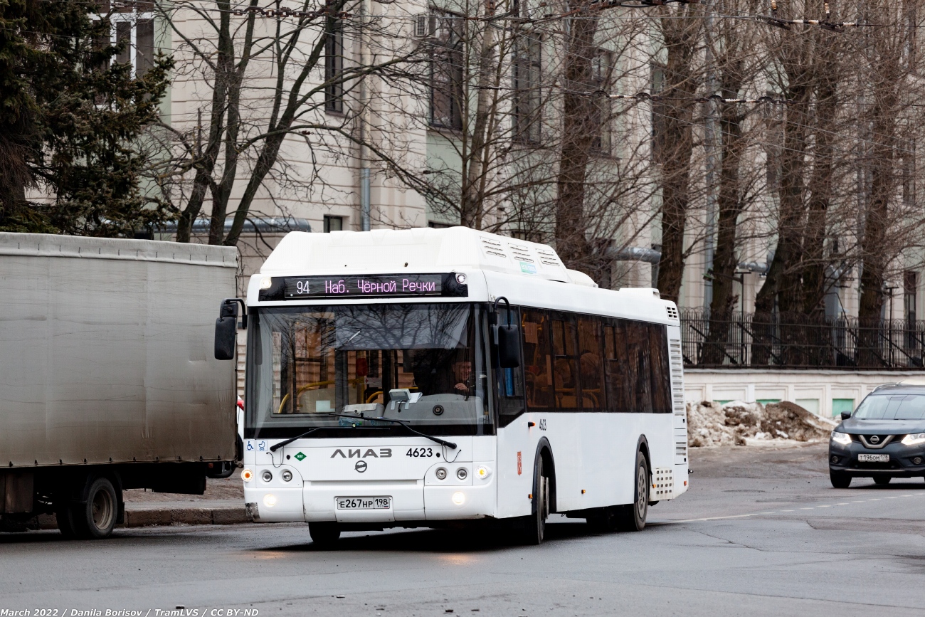 Санкт-Петербург, ЛиАЗ-5292.67 (CNG) № 4623