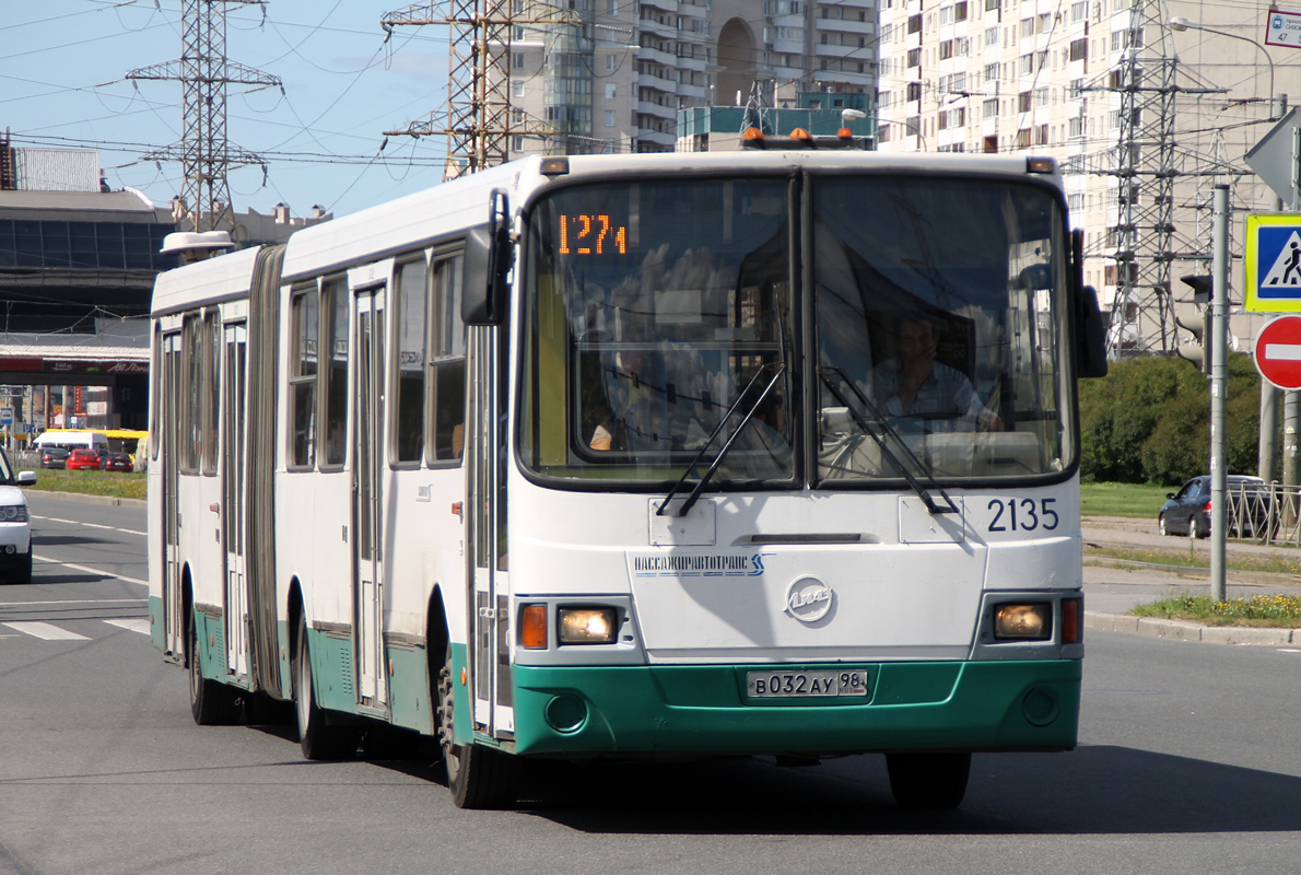 Санкт-Петербург, ЛиАЗ-6212.00 № 2135