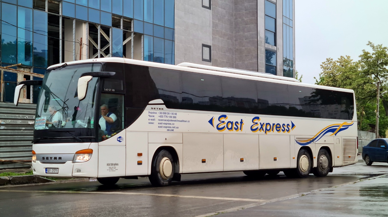 Чехия, Setra S417GT-HD № 6AY 3171