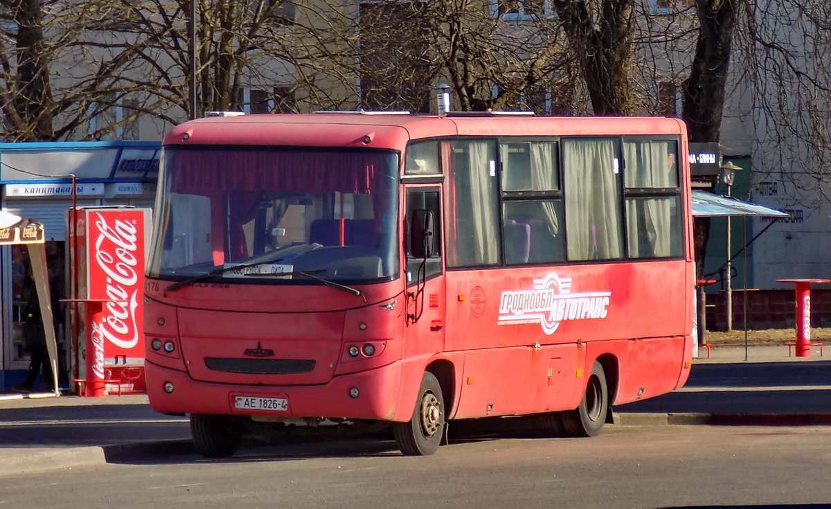 Гродненская область, МАЗ-256.170 № 010178