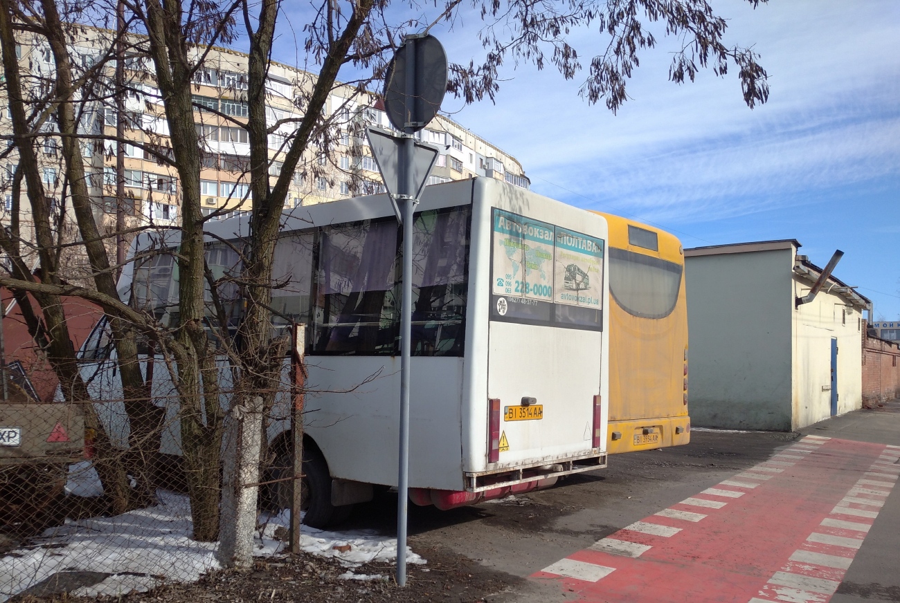 Полтавская область, Рута 20 № BI 3514 AA