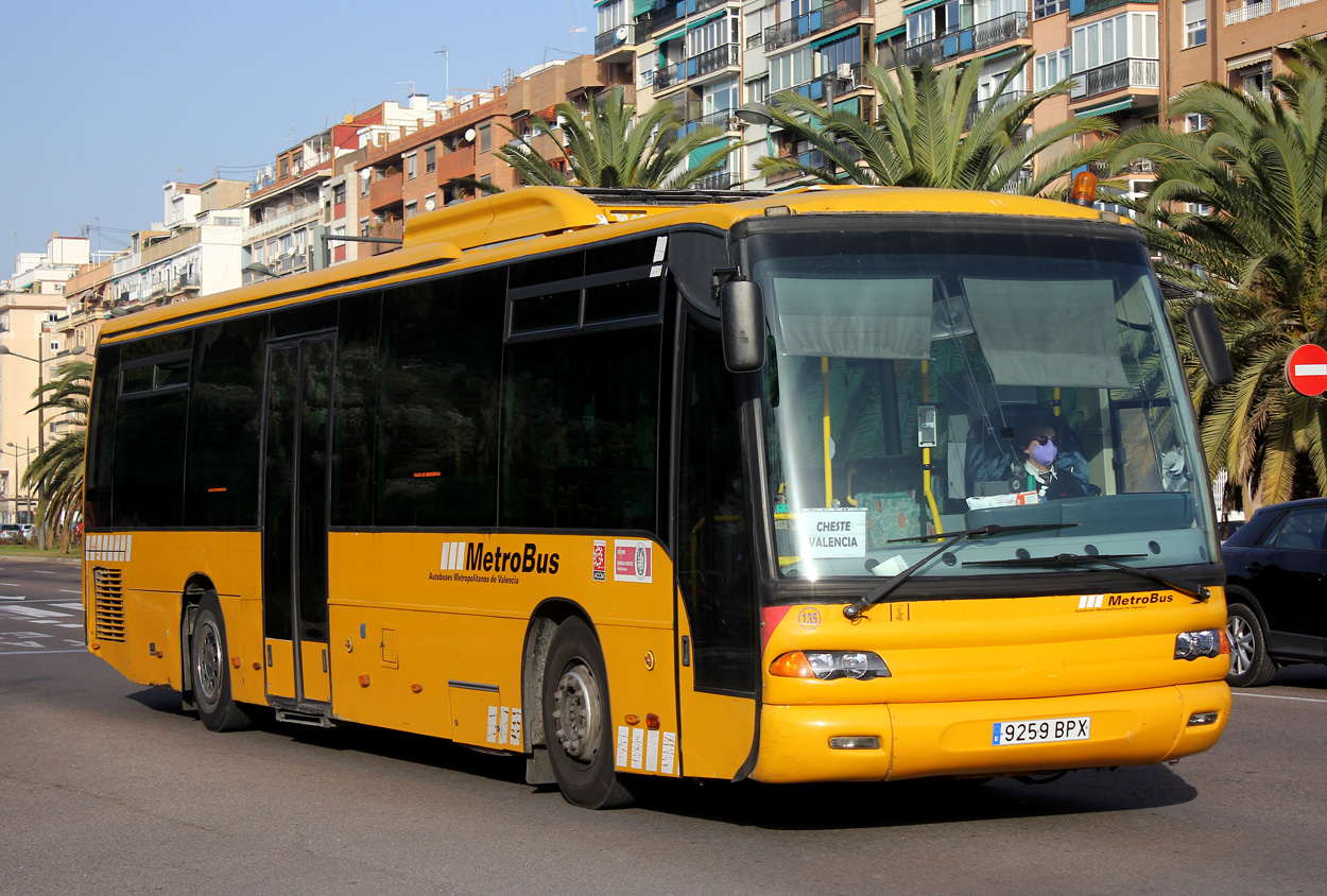 Spanien, Noge Touring Intercity Nr. 135