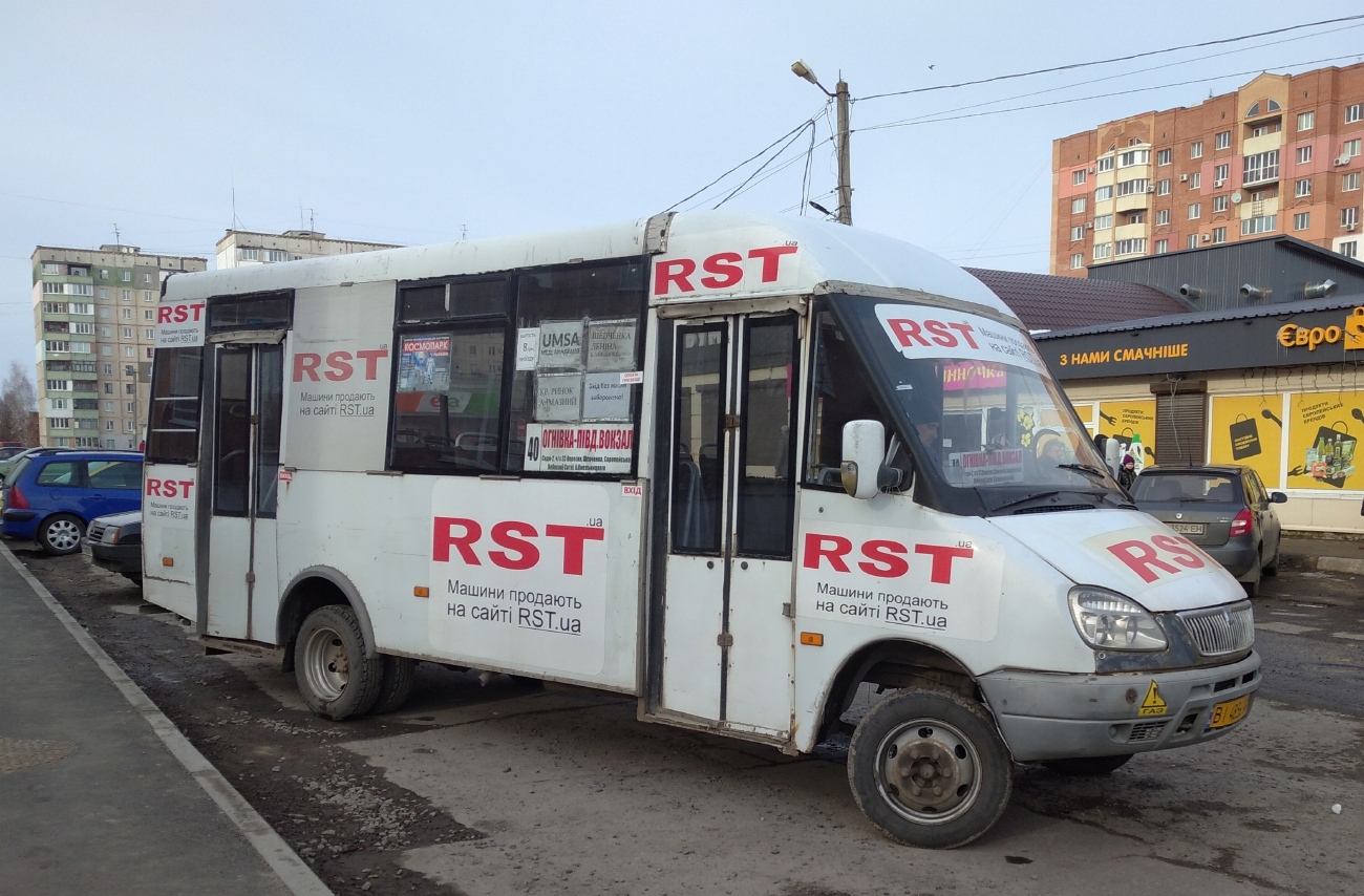 Полтавская область, Рута 25 № BI 4856 AA