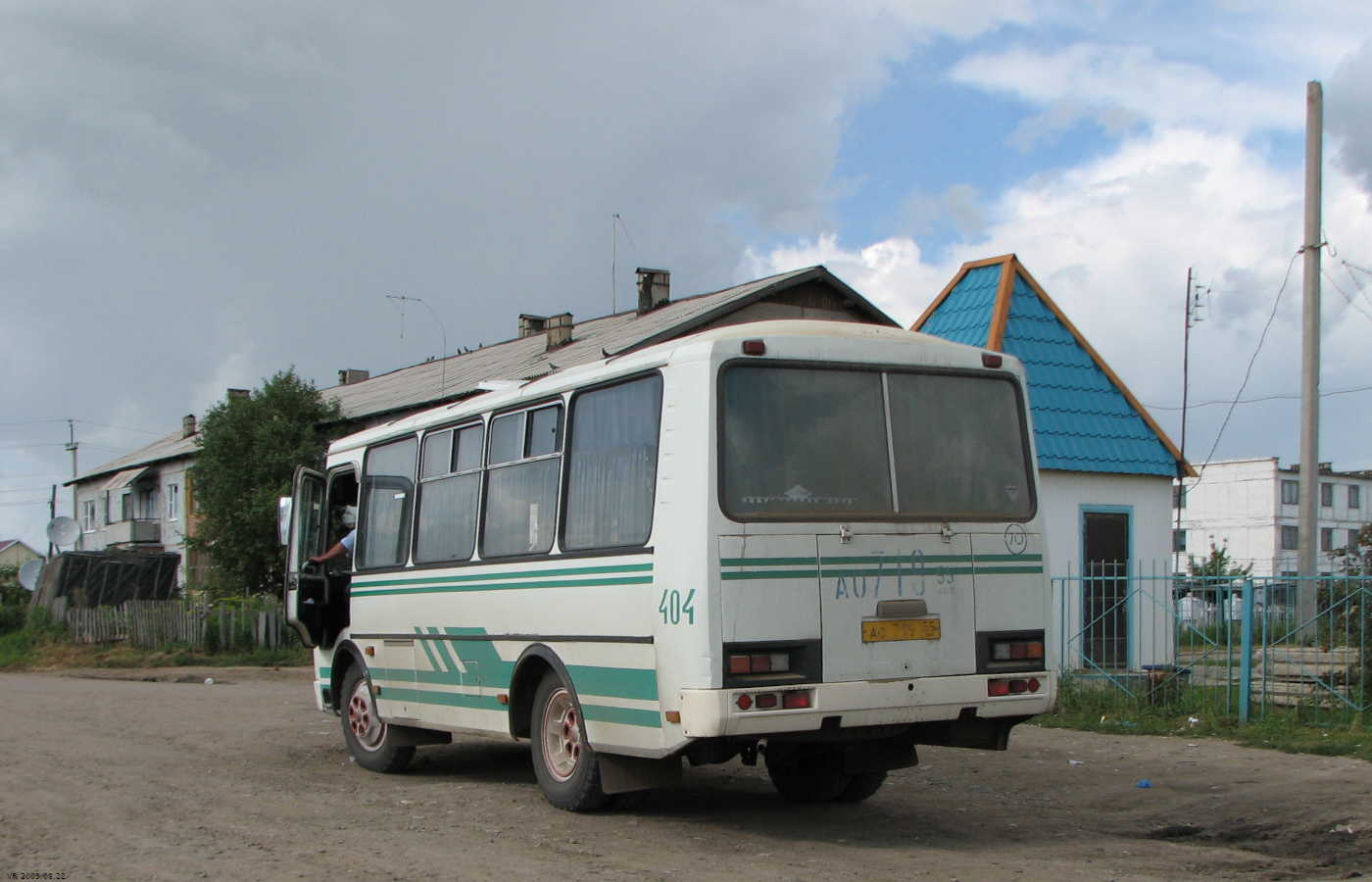 Омская область, ПАЗ-32053 № 404