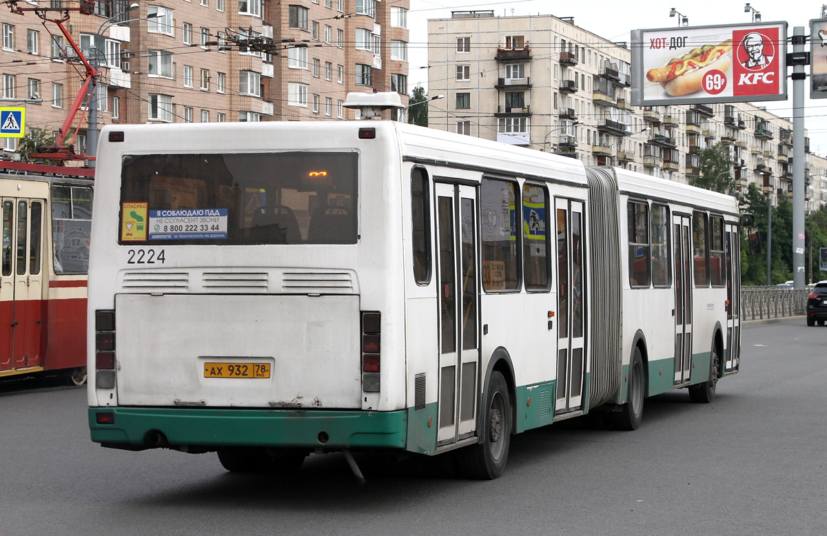 Санкт-Петербург, ЛиАЗ-6212.00 № 2224