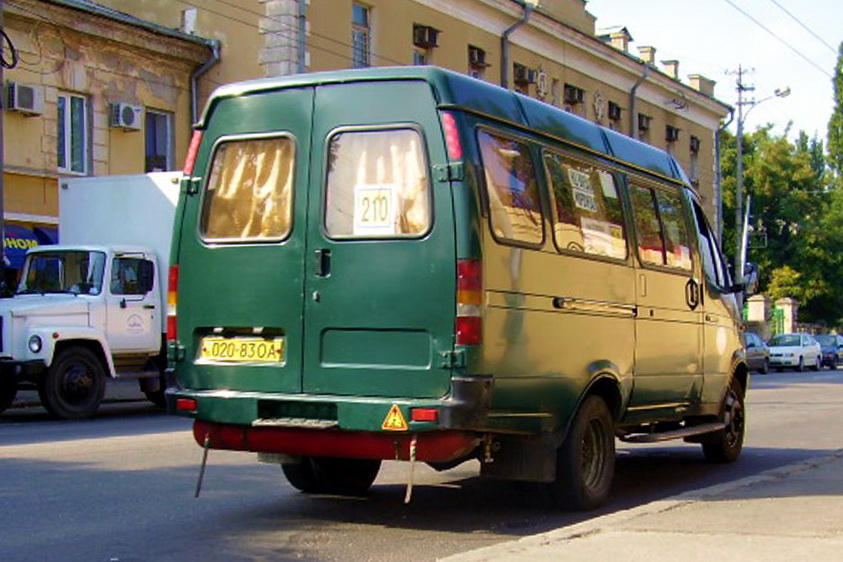 Odessa region, GAZ-2705 Nr. 020-83 ОА