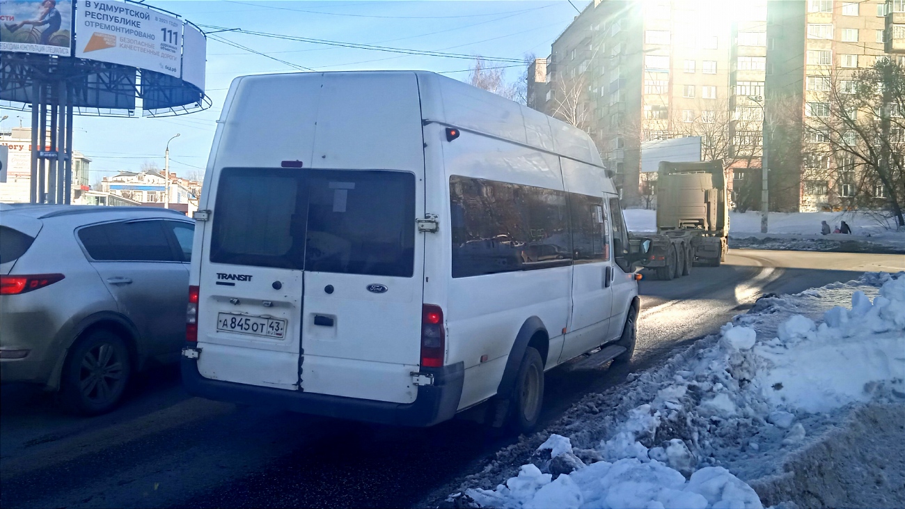 Удмуртия, Sollers Bus B-BF (Ford Transit) № А 845 ОТ 43