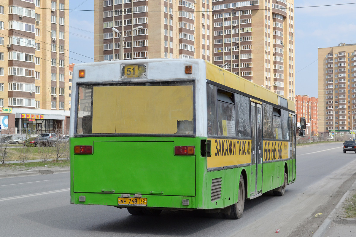 Тюменская область, Mercedes-Benz O405 № АЕ 748 72