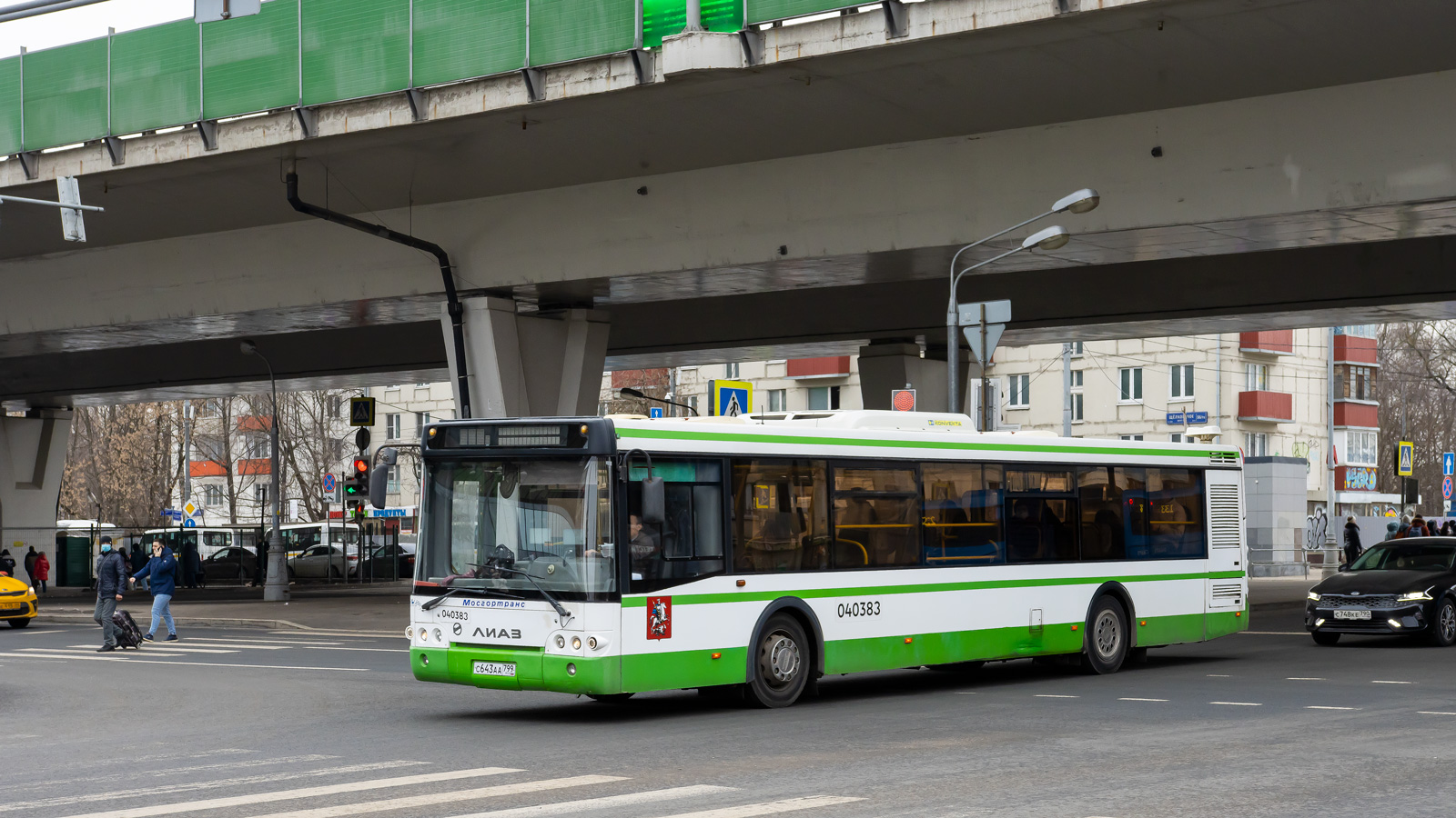 Μόσχα, LiAZ-5292.22 (2-2-2) # 040383